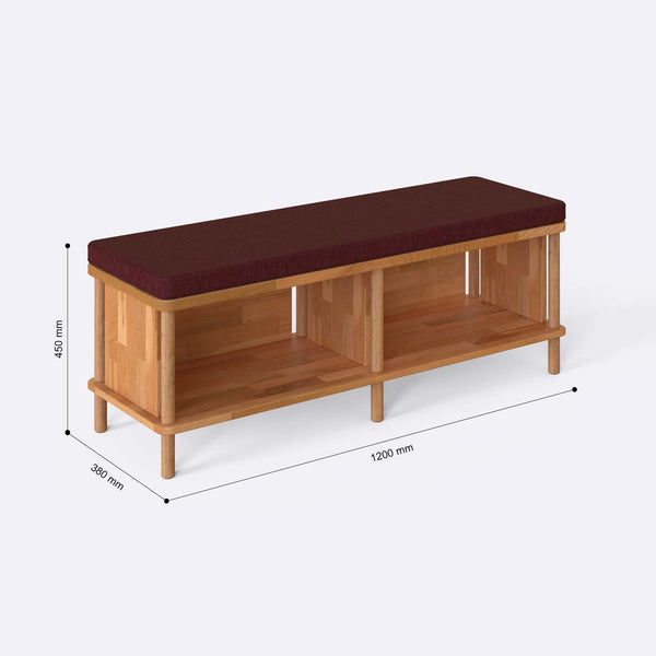 Gerel Bench – 47" x 15" (120 x 38 cm)