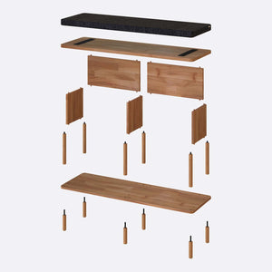 Gerel Bench – 47" x 15" (120 x 38 cm)