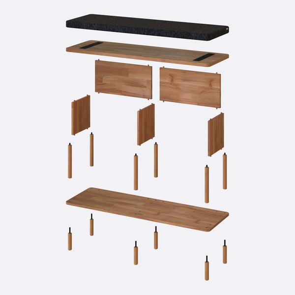 Gerel Bench – 47" x 15" (120 x 38 cm)