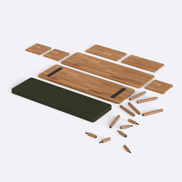 Gerel Bench – 47" x 15" (120 x 38 cm)