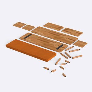 Gerel Bench – 47" x 15" (120 x 38 cm)