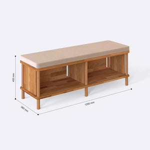 Gerel Bench – 47" x 15" (120 x 38 cm)