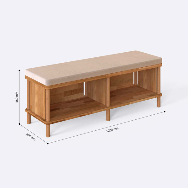 Gerel Bench – 47" x 15" (120 x 38 cm)