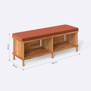 Gerel Bench – 47" x 15" (120 x 38 cm)