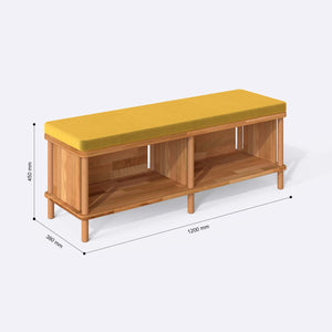 Gerel Bench – 47" x 15" (120 x 38 cm)