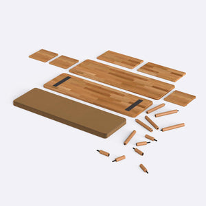 Gerel Bench – 47" x 15" (120 x 38 cm)