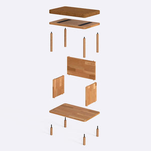 Gerel Bench – 24" x 15" (60 x 38 cm)