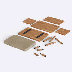 Gerel Bench – 24" x 15" (60 x 38 cm)