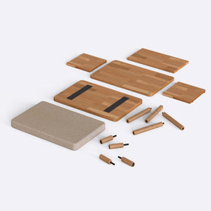 Gerel Bench – 24" x 15" (60 x 38 cm)