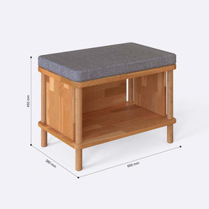 Gerel Bench – 24" x 15" (60 x 38 cm)