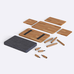 Gerel Bench – 24" x 15" (60 x 38 cm)