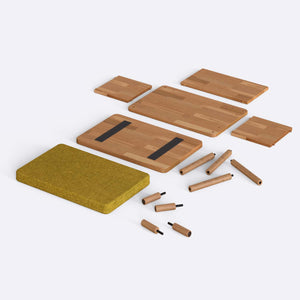 Gerel Bench – 24" x 15" (60 x 38 cm)