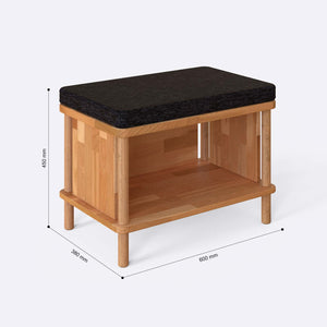 Gerel Bench – 24" x 15" (60 x 38 cm)