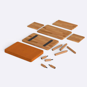 Gerel Bench – 24" x 15" (60 x 38 cm)