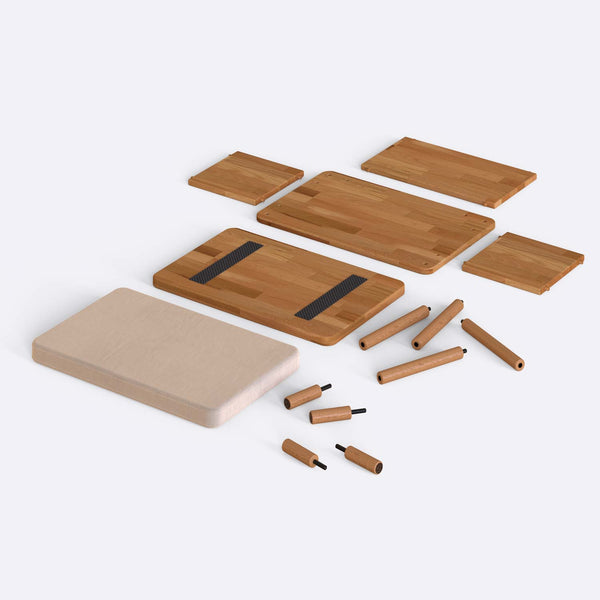 Gerel Bench – 24" x 15" (60 x 38 cm)