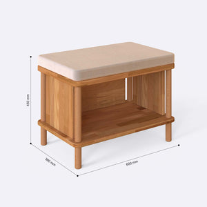 Gerel Bench – 24" x 15" (60 x 38 cm)