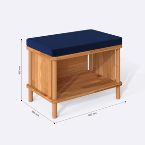 Gerel Bench – 24" x 15" (60 x 38 cm)