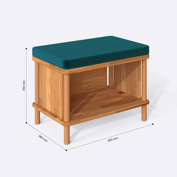 Gerel Bench – 24" x 15" (60 x 38 cm)