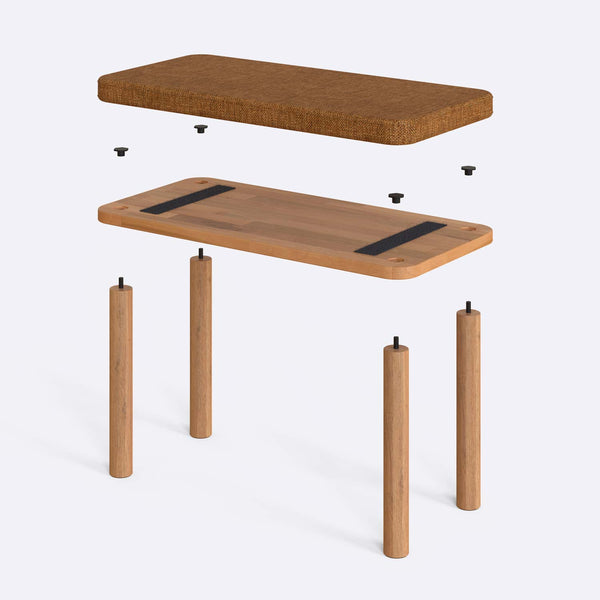 Dorrin Bench – 31" x 15" (80 x 38 cm)