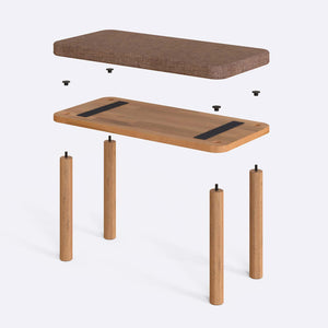 Dorrin Bench – 31" x 15" (80 x 38 cm)