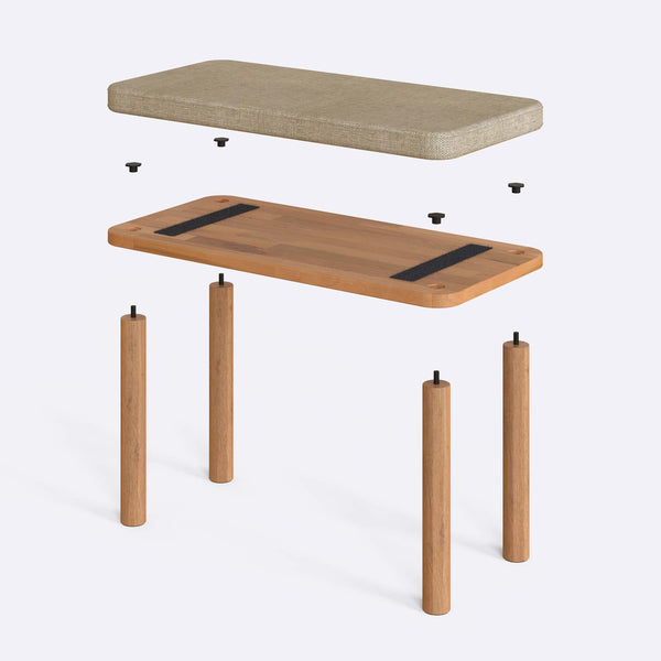 Dorrin Bench – 31" x 15" (80 x 38 cm)