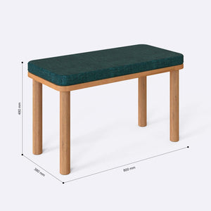 Dorrin Bench – 31" x 15" (80 x 38 cm)