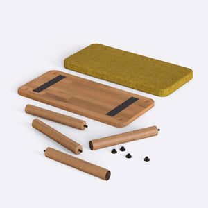 Dorrin Bench – 31" x 15" (80 x 38 cm)