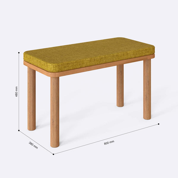 Dorrin Bench – 31" x 15" (80 x 38 cm)