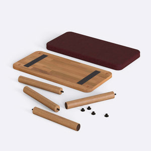 Dorrin Bench – 31" x 15" (80 x 38 cm)