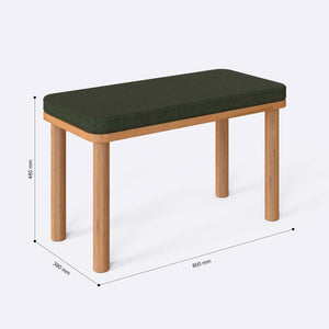 Dorrin Bench – 31" x 15" (80 x 38 cm)
