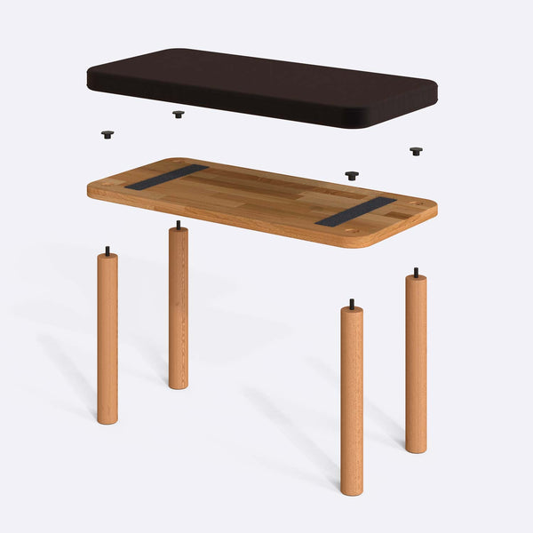 Dorrin Bench – 31" x 15" (80 x 38 cm)