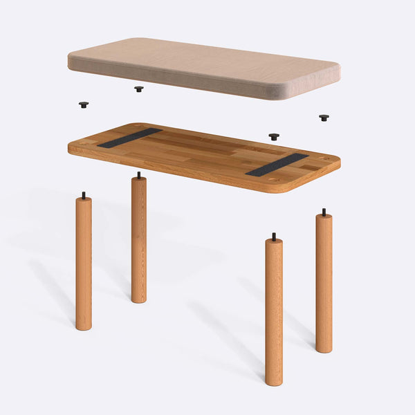 Dorrin Bench – 31" x 15" (80 x 38 cm)