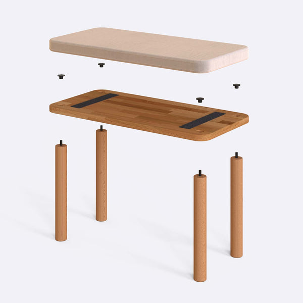 Dorrin Bench – 31" x 15" (80 x 38 cm)