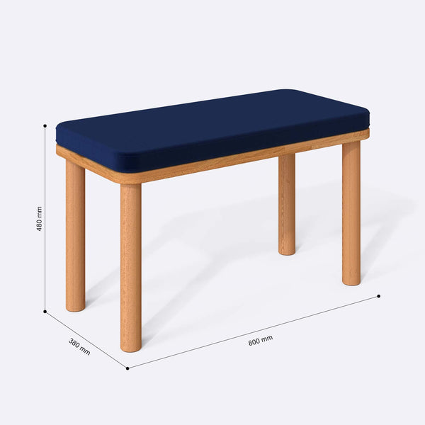 Dorrin Bench – 31" x 15" (80 x 38 cm)