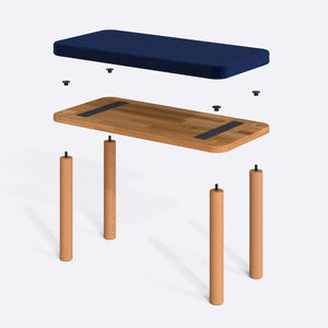 Dorrin Bench – 31" x 15" (80 x 38 cm)