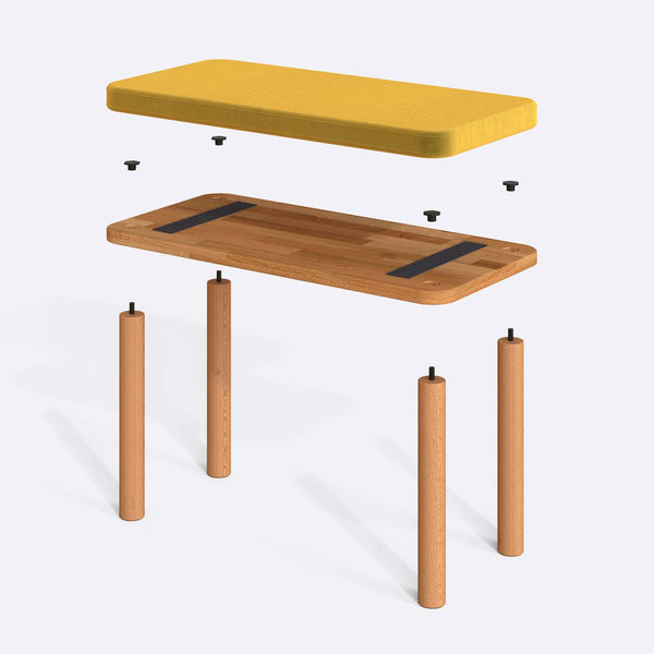 Dorrin Bench – 31" x 15" (80 x 38 cm)