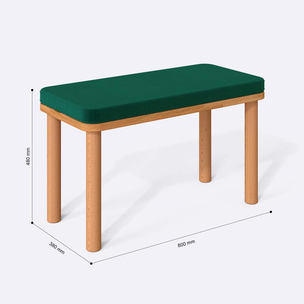 Dorrin Bench – 31" x 15" (80 x 38 cm)
