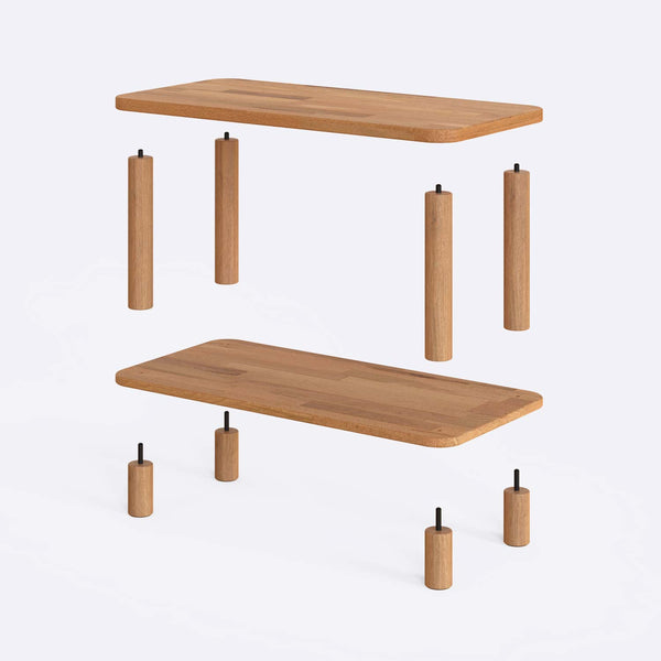 Nele Coffee Table – 31" x 15" (80 x 38 cm)