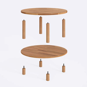 Dwalin Coffee Table – 31" x 31" (78 x 78 cm)