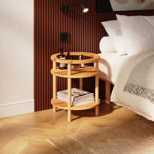 Boro Bedside Table – 17" x 17" (44 x 44 cm)