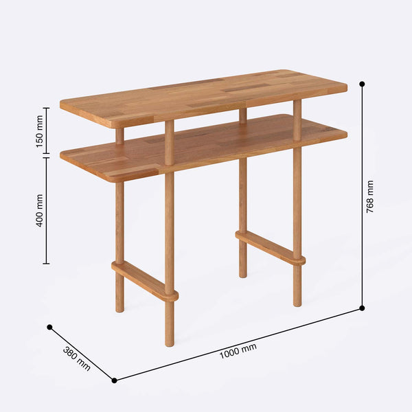 Geni Console Table – 39" x 15" (100 x 38 cm)