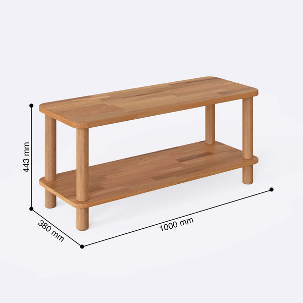 Nele Coffee Table – 39" x 15" (100 x 38 cm)