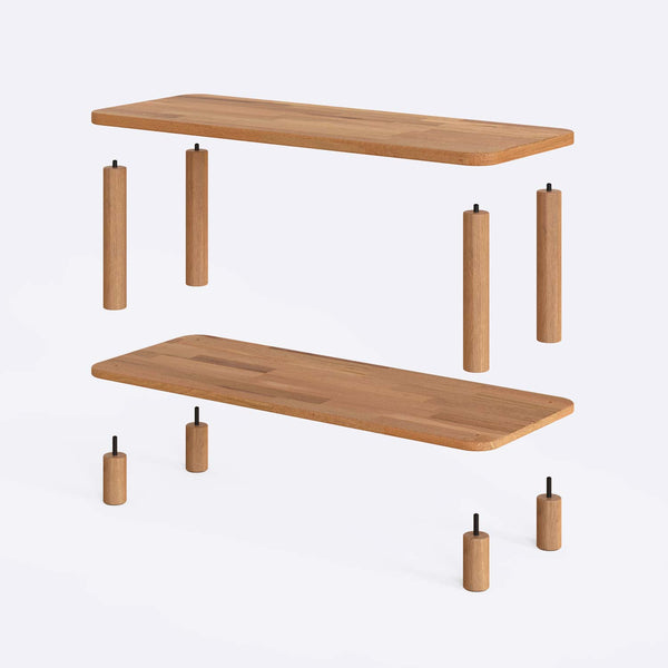 Nele Coffee Table – 39" x 15" (100 x 38 cm)