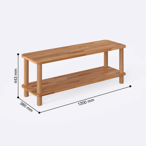 Nele Coffee Table – 47" x 15" (120 x 38 cm)