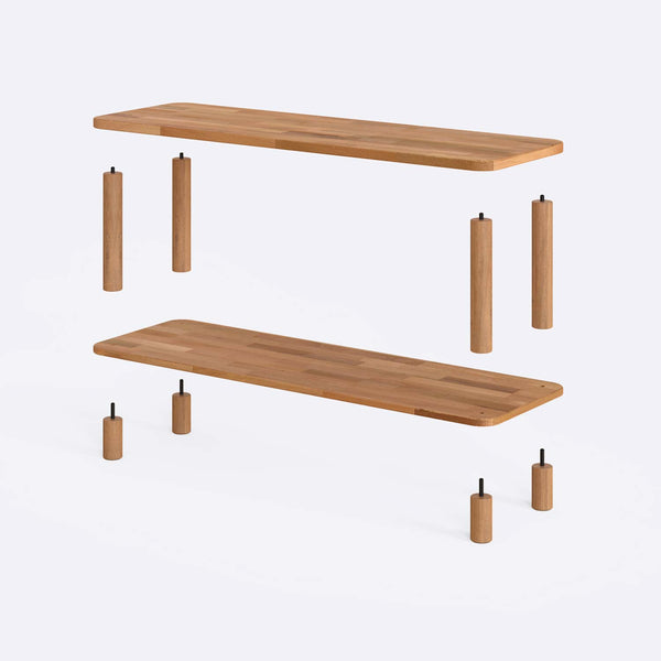 Nele Coffee Table – 47" x 15" (120 x 38 cm)