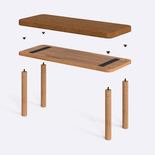 Dorrin Bench – 39" x 15" (100 x 38 cm)