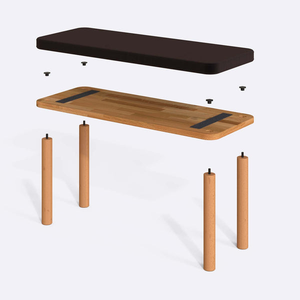 Dorrin Bench – 39" x 15" (100 x 38 cm)