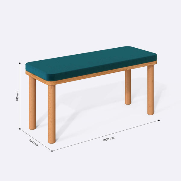 Dorrin Bench – 39" x 15" (100 x 38 cm)