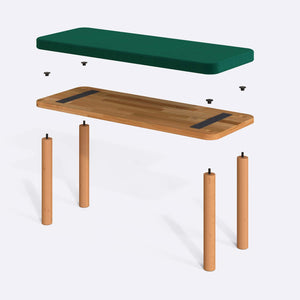 Dorrin Bench – 39" x 15" (100 x 38 cm)