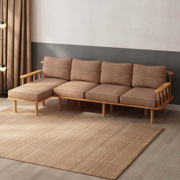 Lore Three Seat with Right Chaise